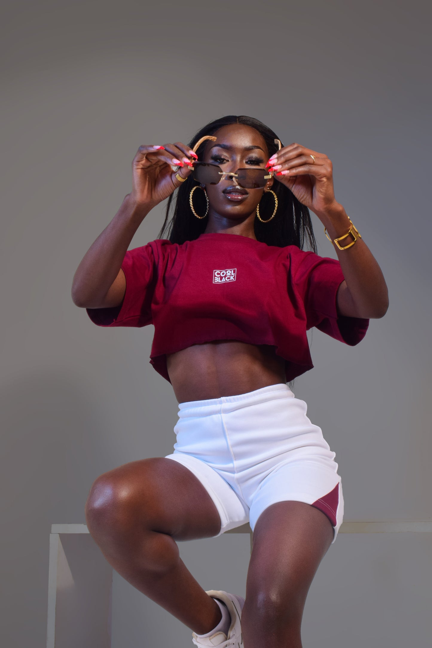 Coolblack Crop Tshirt