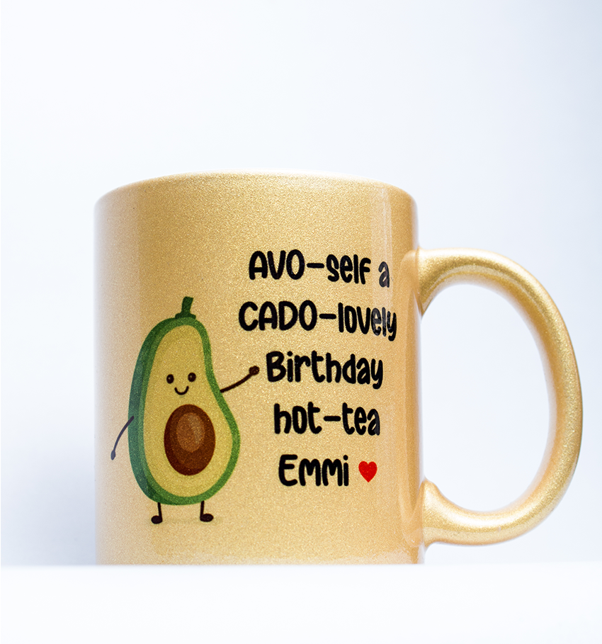 Printed Gold mug